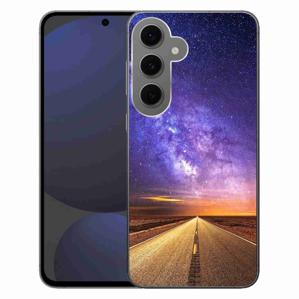 Gelový kryt mmCase na Samsung Galaxy S24 FE - americká silnice