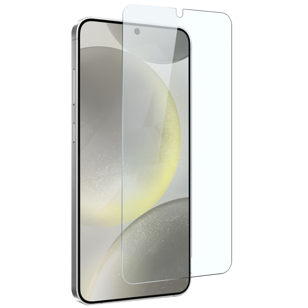 NORTHJO průhledný gelový obal + tvrzené sklo na Samsung Galaxy S24 - průhledný