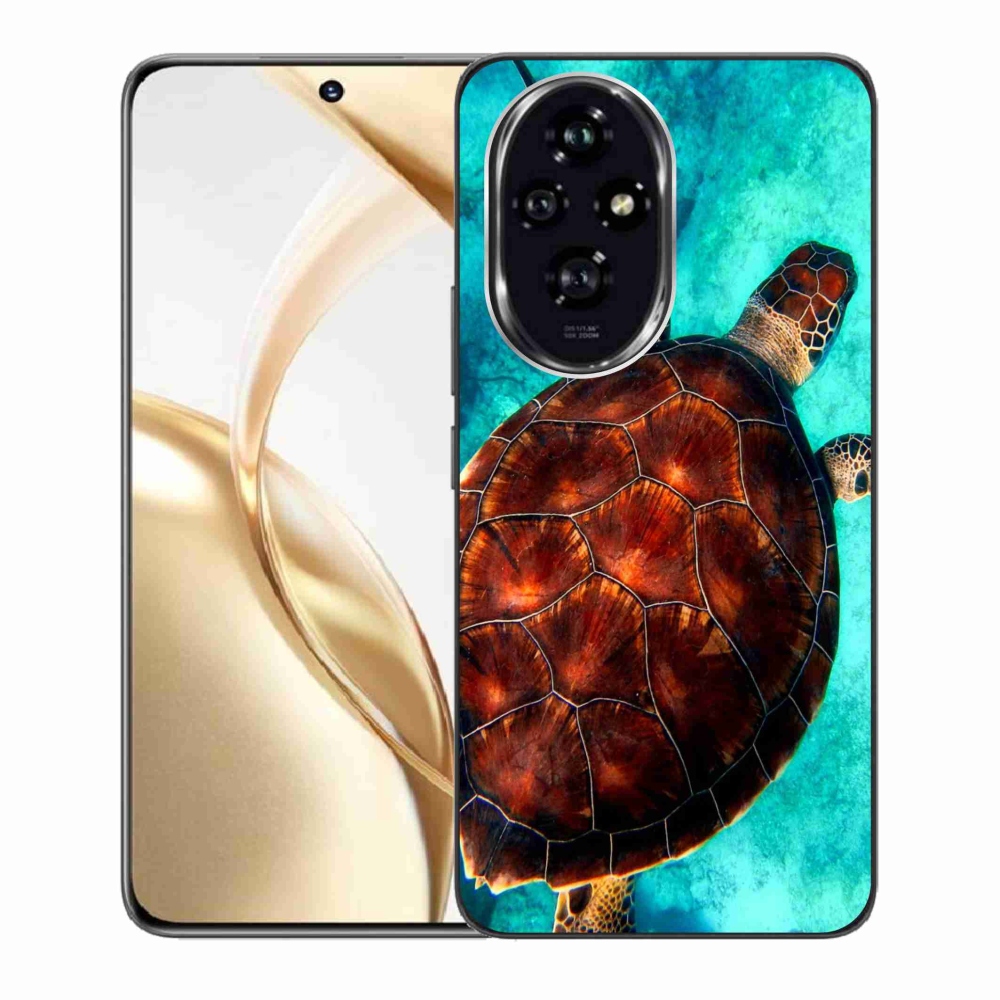 Gelový kryt mmCase na Honor 200 5G - želva