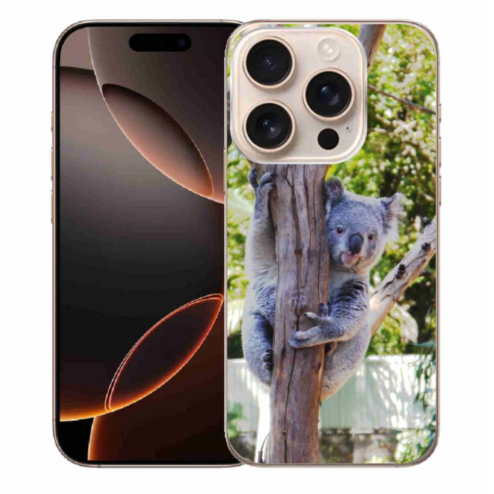 Gelový kryt mmCase na iPhone 16 Pro Max - koala