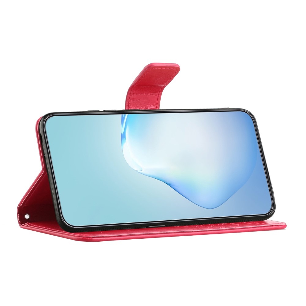 Tree knížkové pouzdro na Samsung Galaxy S25 Edge - červené