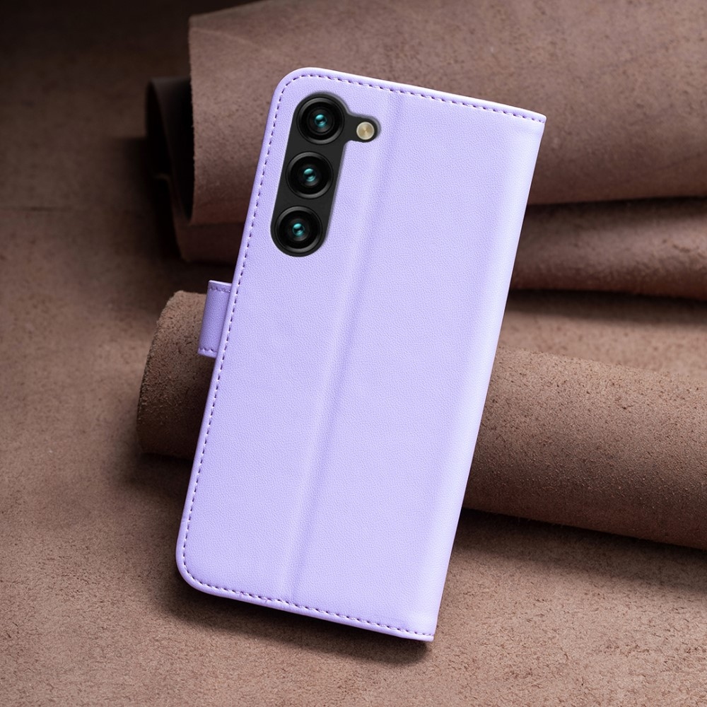 BNF knížkové pouzdro na Samsung Galaxy S24 - světlefialové