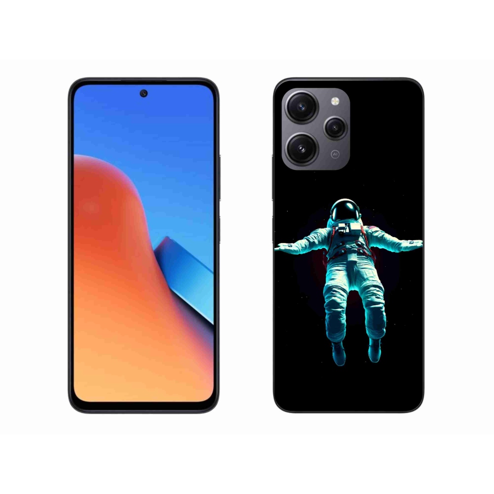 Gelový kryt mmCase na Xiaomi Redmi 12 - kosmonaut