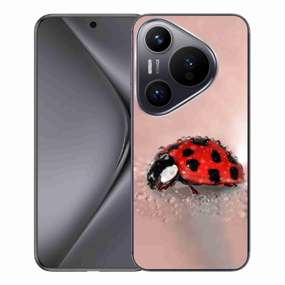 Gelový kryt mmCase na Huawei Pura 70 Pro - beruška