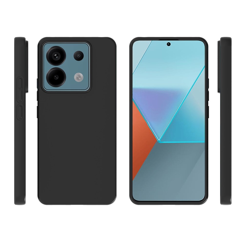 Černý gelový obal na Xiaomi Redmi Note 13 Pro 5G/Poco X6 5G