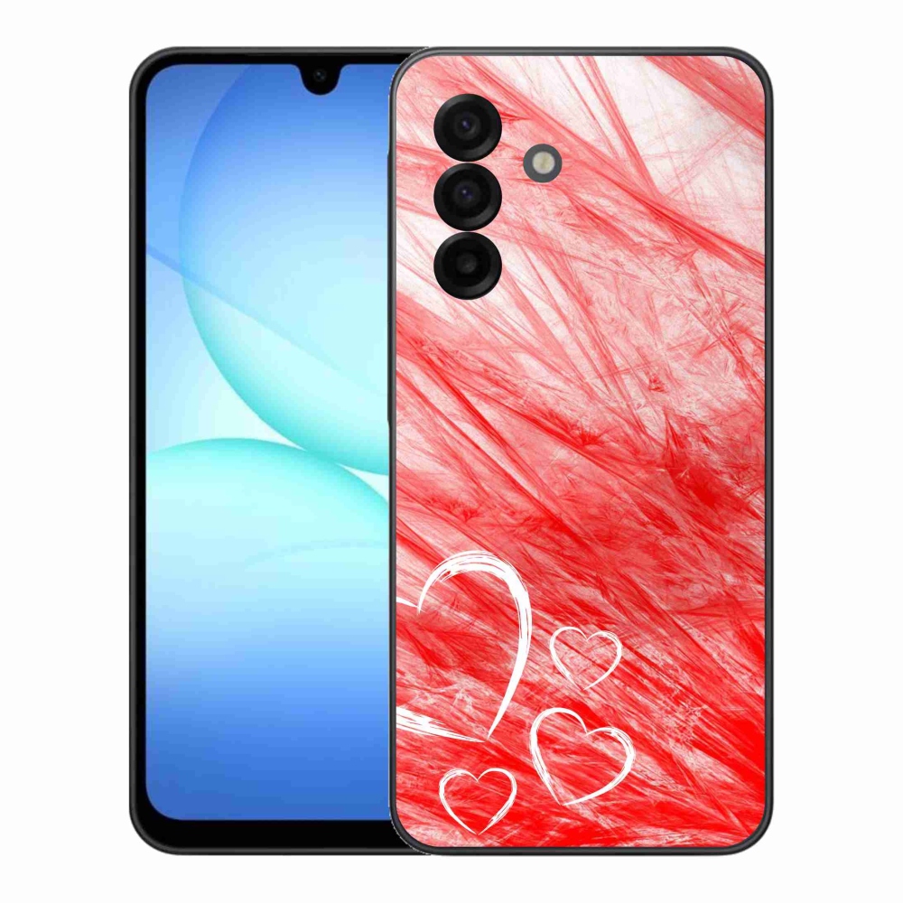 Gelový kryt mmCase na Samsung Galaxy A17 4G/5G - heart