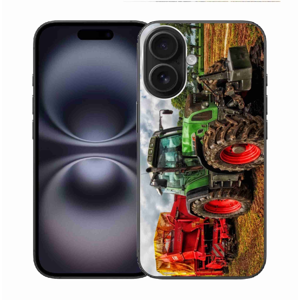 Gelový kryt mmCase na iPhone 16 - traktor 4