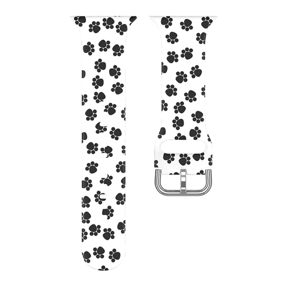 Print silikonový řemínek na Apple Watch Ultra/Ultra 2 49mm/SE/SE 2022/2023 44mm/9/8/7 45mm/6/5/4 44mm/3/2/1 42 mm - vzor L