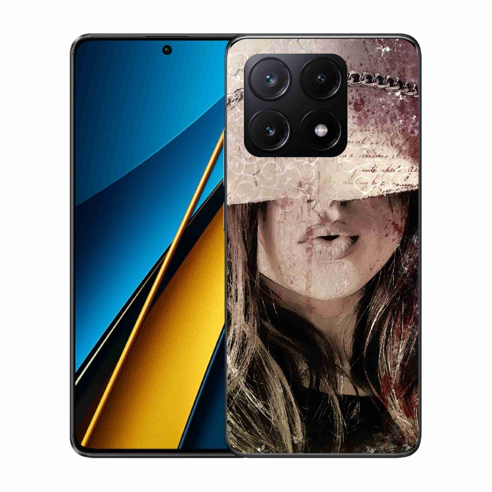 Gelový kryt mmCase na Xiaomi Poco X6 Pro 5G - dívka