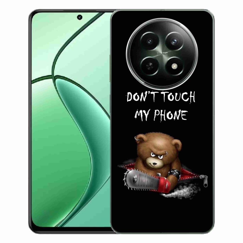 Gelový kryt mmCase na Realme 12 5G/12x 5G - nesahej na telefon