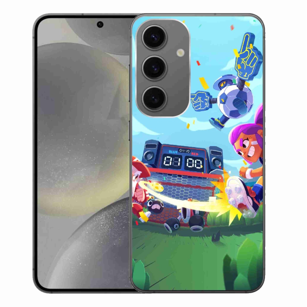 Gelový kryt mmCase na Samsung Galaxy S24+ - brawl stars 1