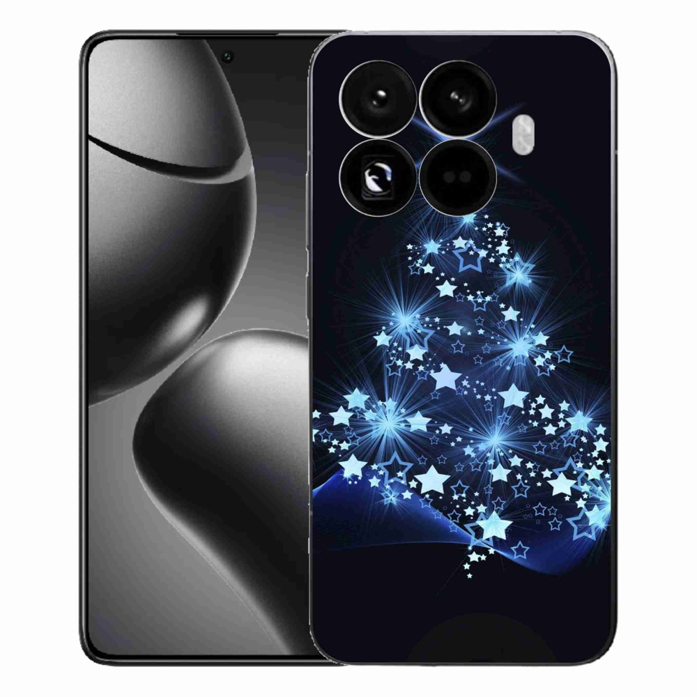 Gelový kryt mmCase na Xiaomi 15T Pro - vánoční stromek