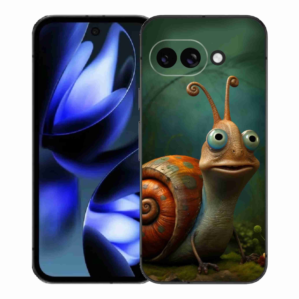 Gelový kryt mmCase na Google Pixel 9a - šnek