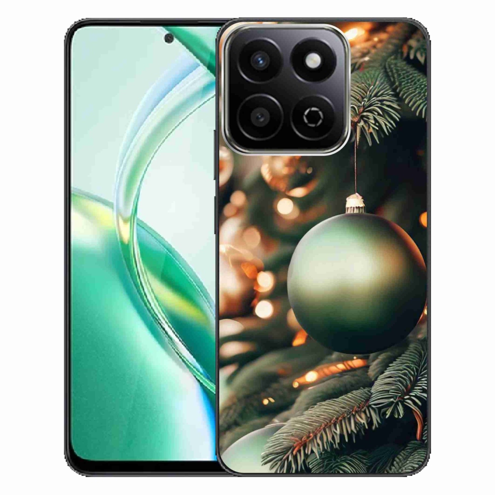 Gelový kryt mmCase na Honor 200 Smart 5G - vánoční ozdoby 1