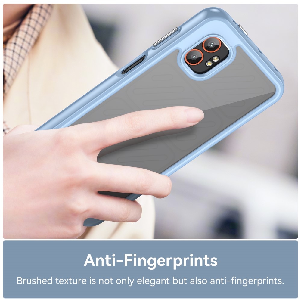 Gelový obal s pevnými zády na Samsung Galaxy Xcover 7 Pro - modré