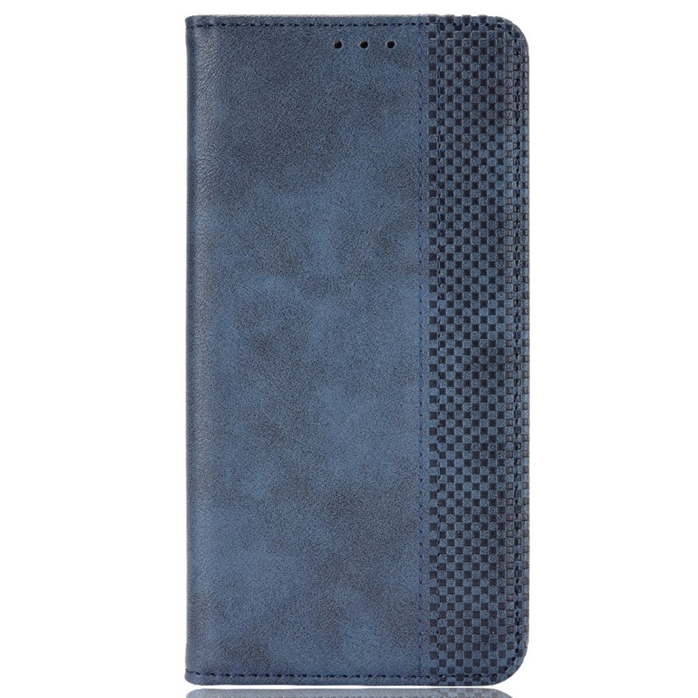 Vintage knížkové pouzdro na Xiaomi Poco X6 Pro 5G - tmavěmodré