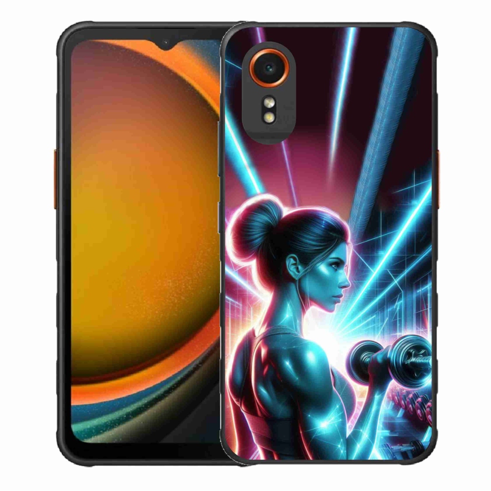 Gelový kryt mmCase na Samsung Galaxy Xcover 7 - posilování