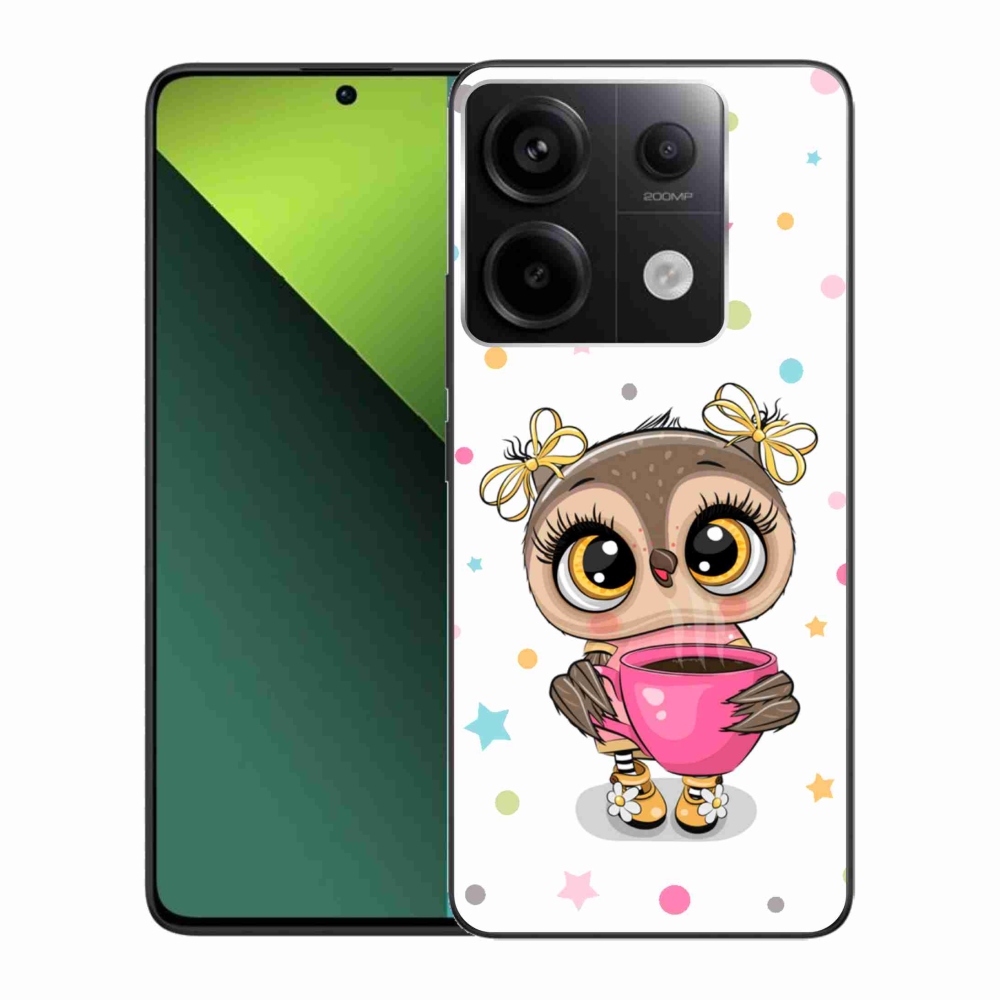 Gelový kryt mmCase na Xiaomi Redmi Note 13 Pro 5G/Poco X6 5G - kreslená sovička