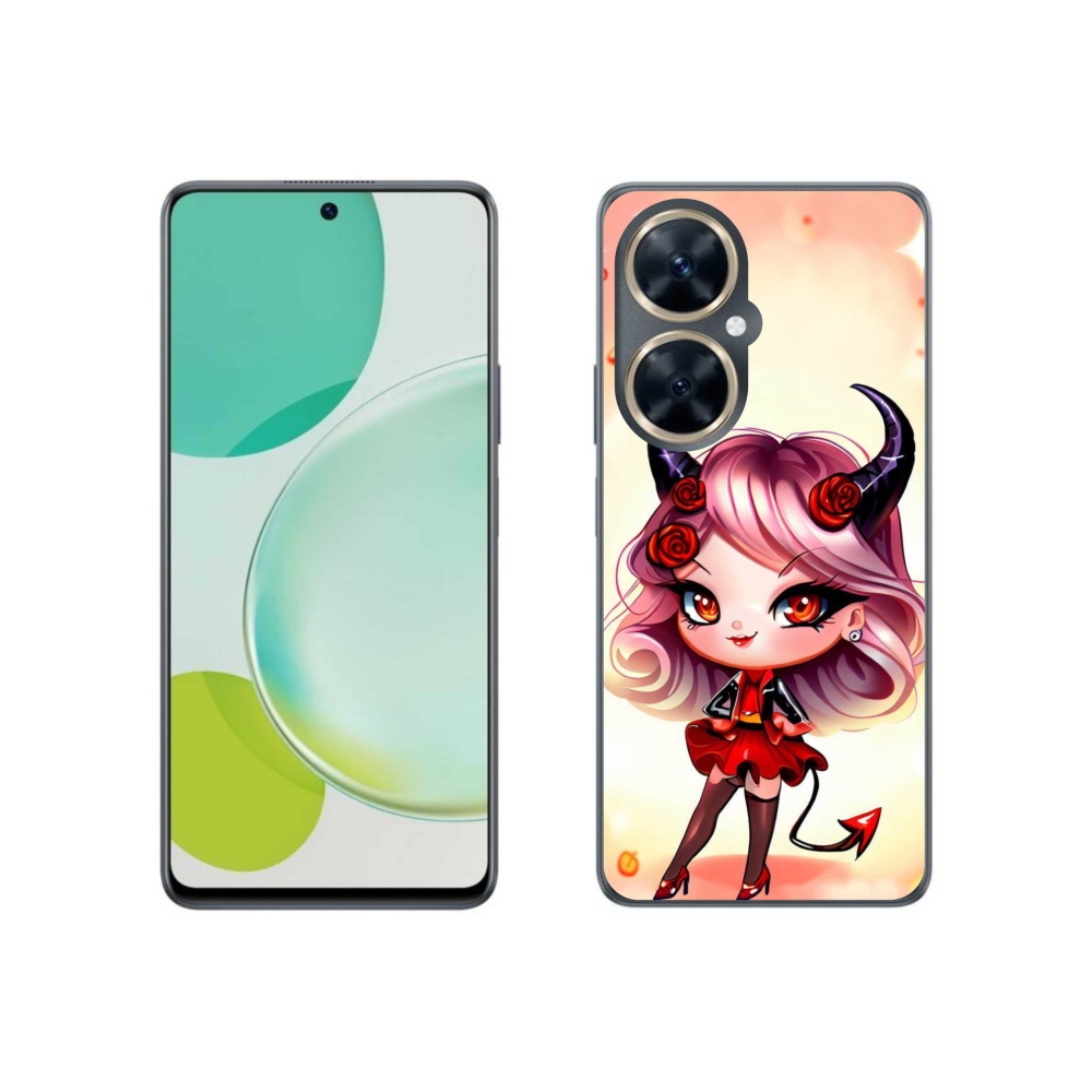 Gelový kryt mmCase na Huawei Nova 11i - kreslená čertice