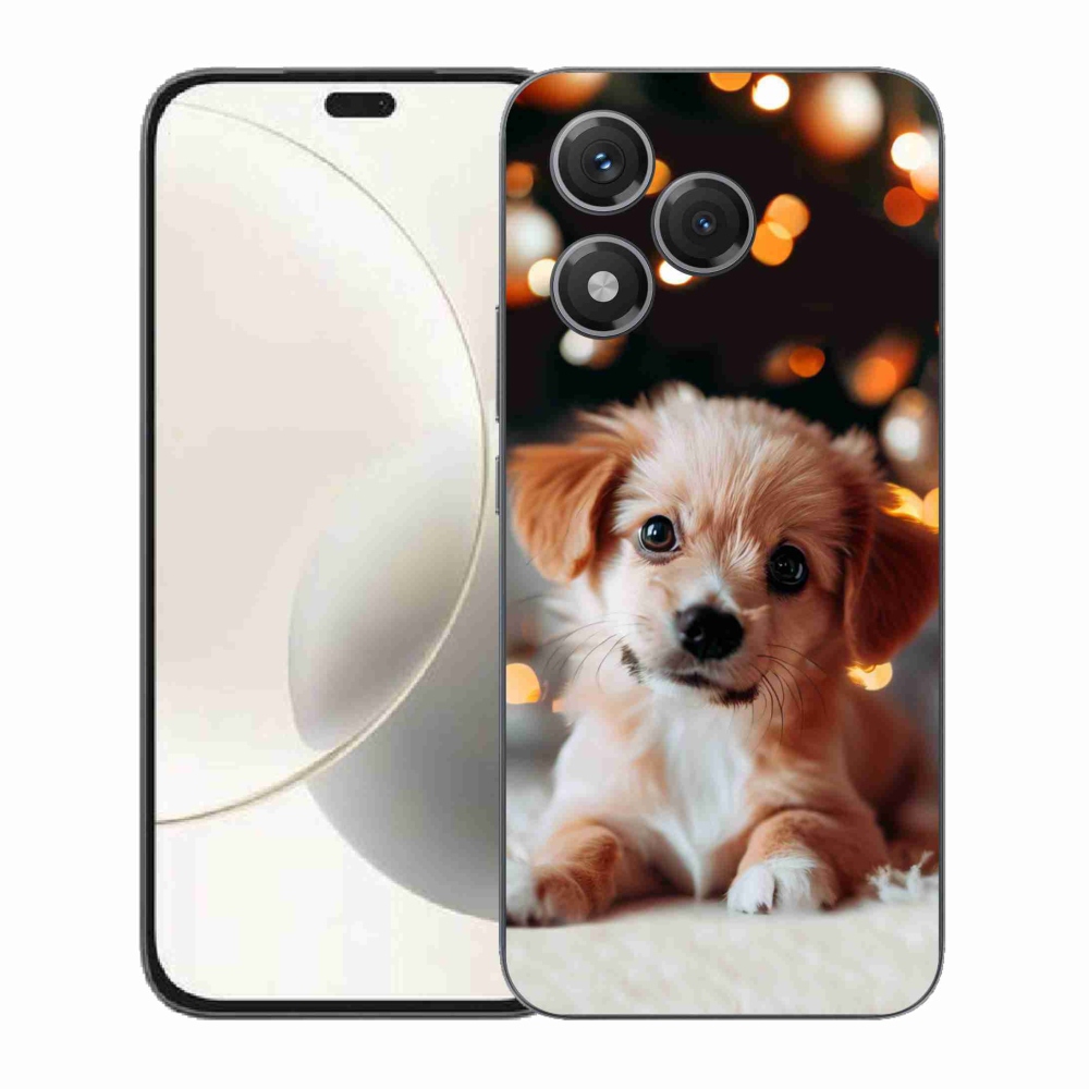 Gelový kryt mmCase na Honor 400 Lite - štěňátko