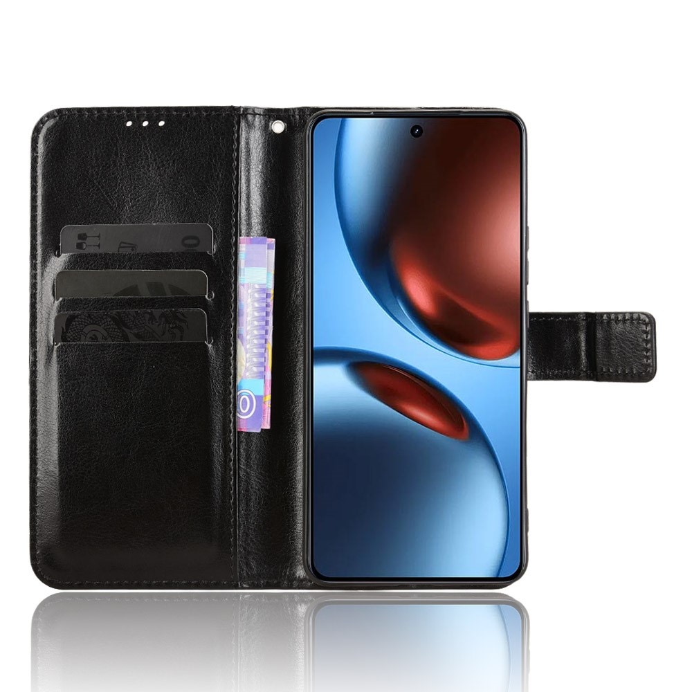 Crazy knížkové pouzdro na Realme GT 7 5G - černé