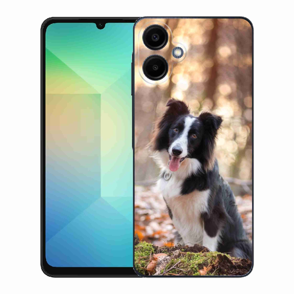 Gelový kryt mmCase na Samsung Galaxy A06 4G - border kolie 1