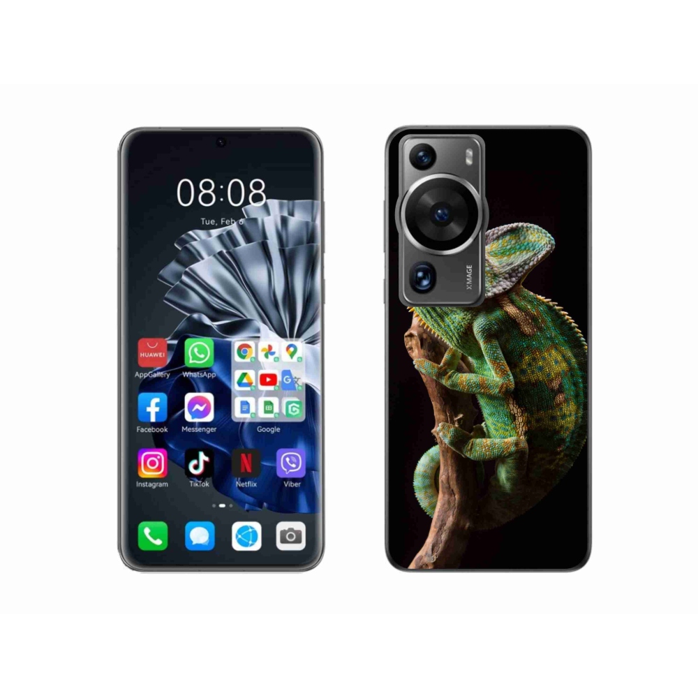 Gelový kryt mmCase na Huawei P60 Pro - chameleon