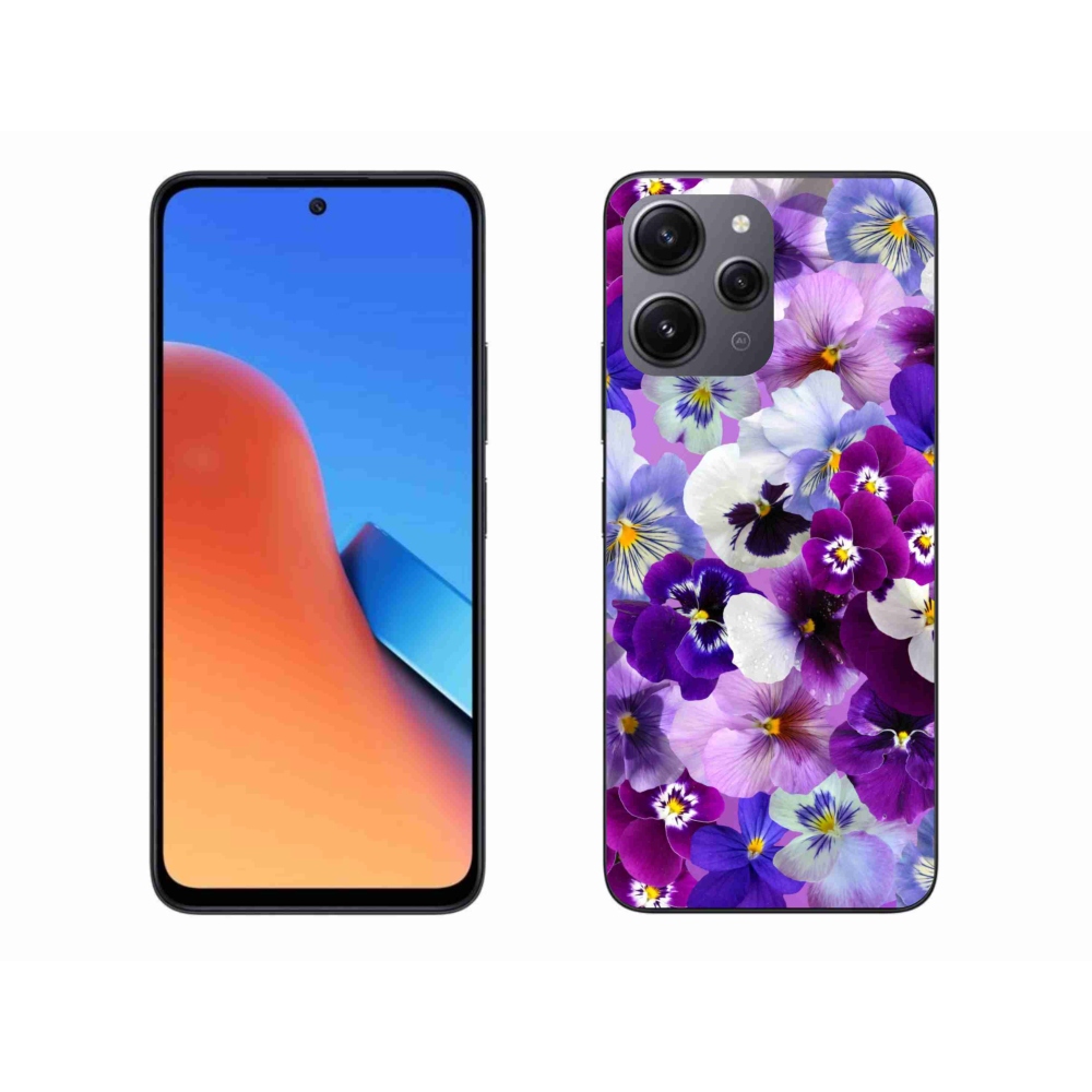 Gelový kryt mmCase na Xiaomi Redmi 12 - květiny 9
