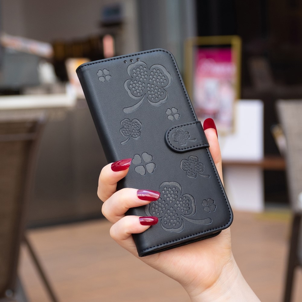 Clover knížkové pouzdro na Xiaomi Redmi 13 4G/Poco M6 4G - černé