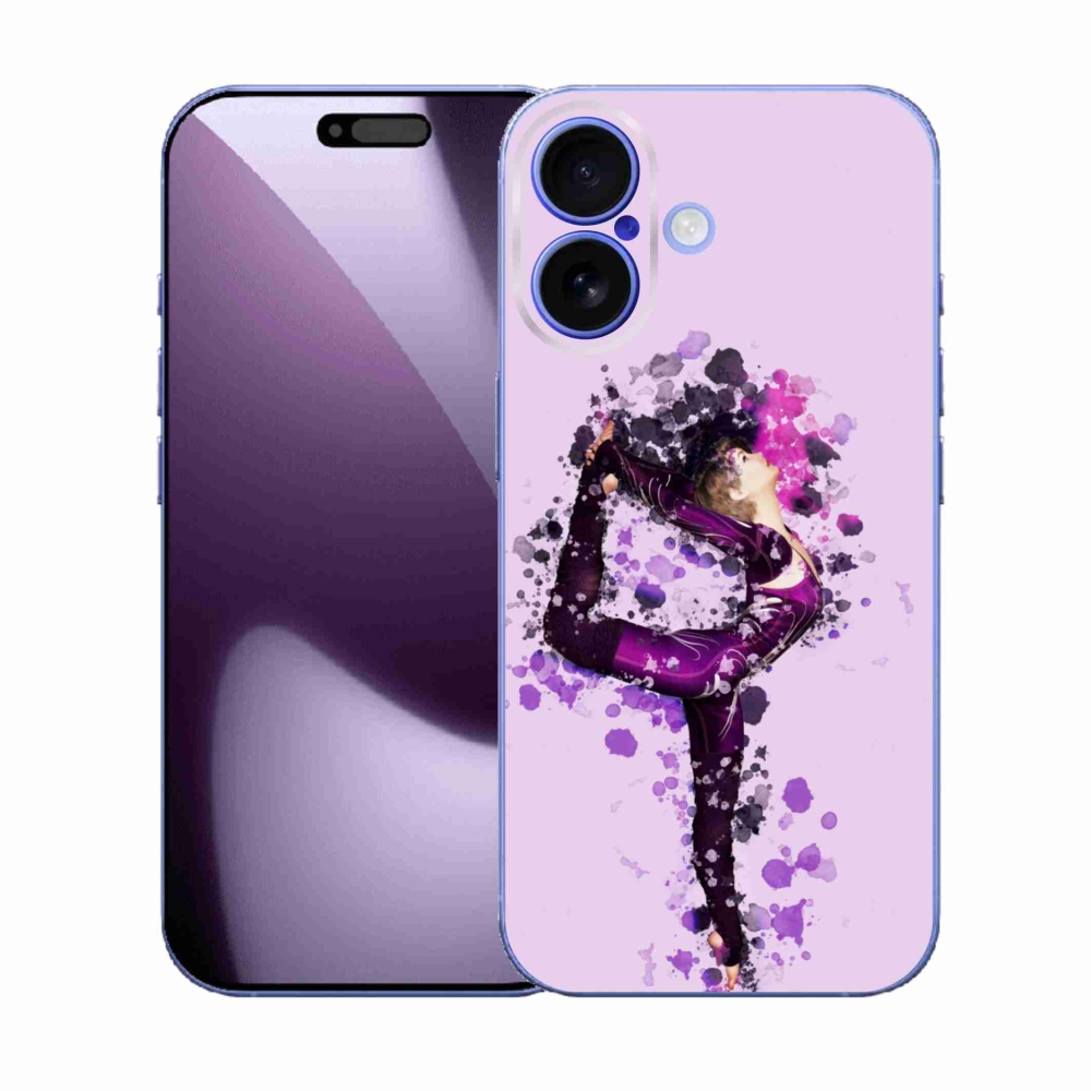 Gelový kryt mmCase na iPhone 17 - baletka