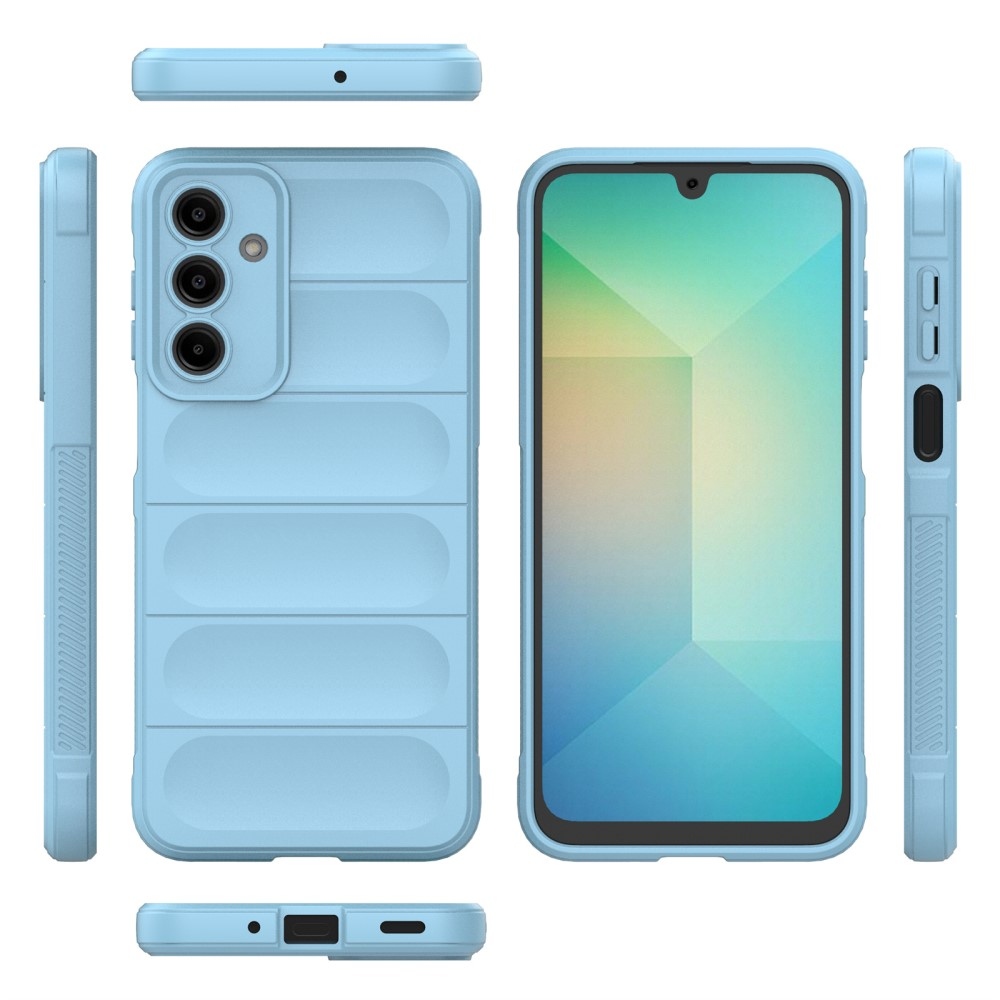 Rugg odolný gelový obal na Samsung Galaxy A56 5G - světlemodrý