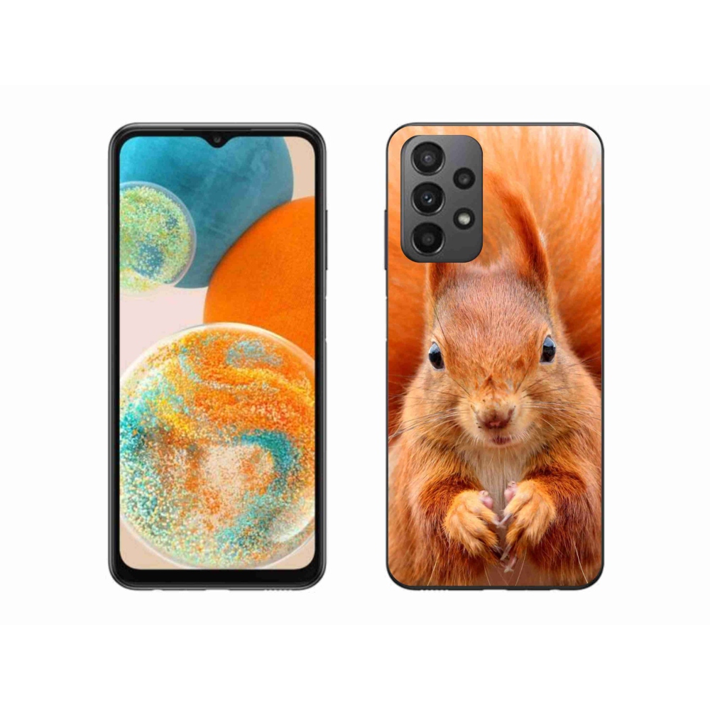 Gelový kryt mmCase na Samsung Galaxy A23 4G/5G - veverka