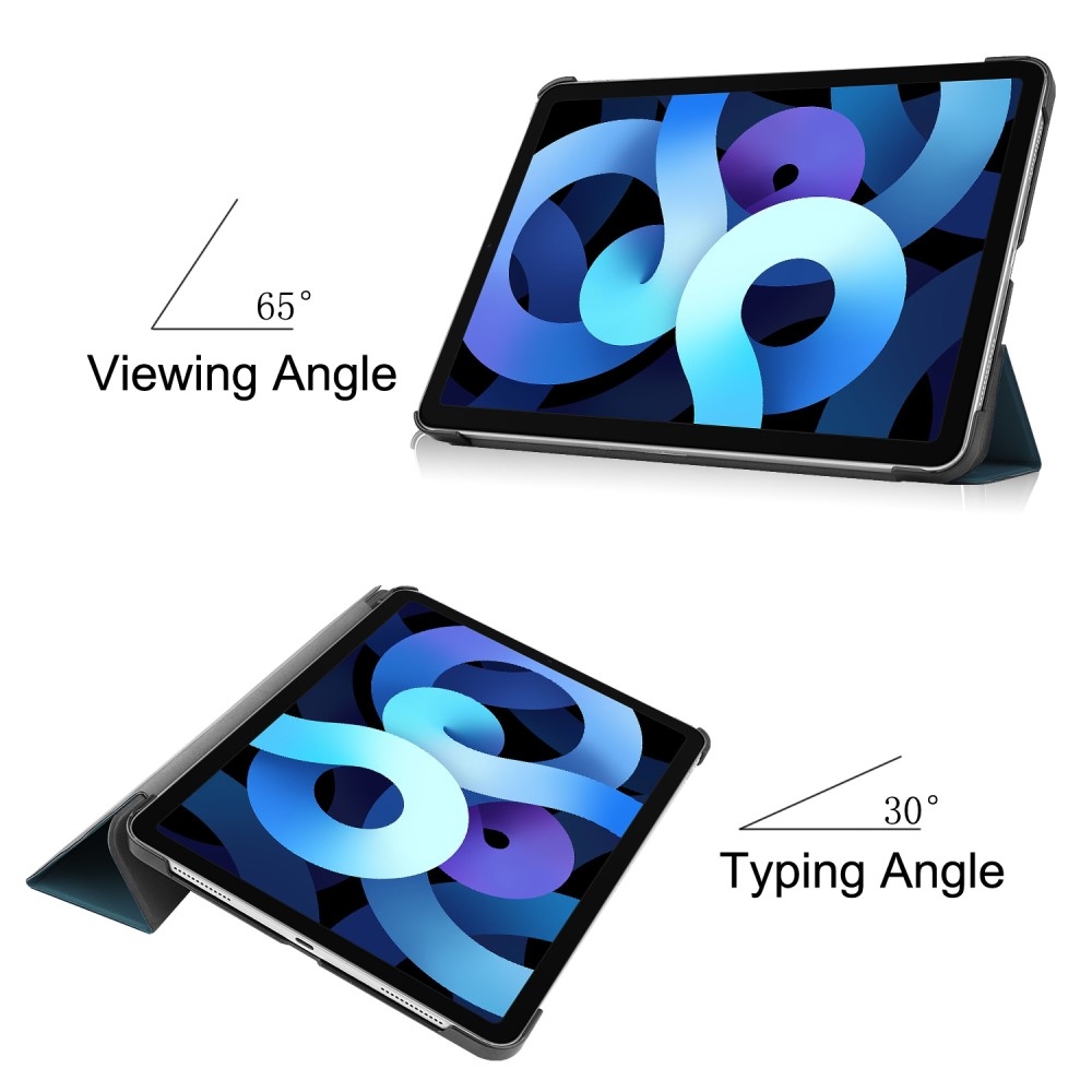 Litch chytré zavírací pouzdro na iPad Air 11 (2024) - černozelené