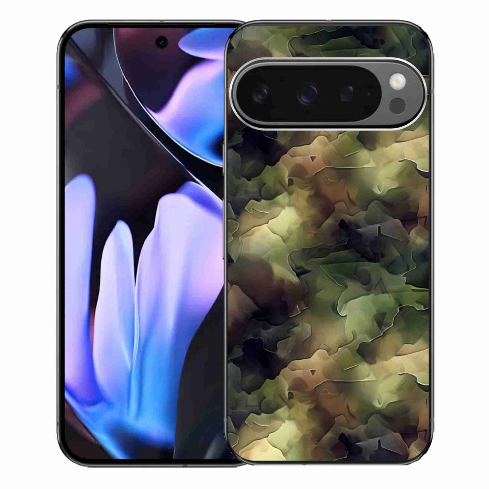Gelový kryt mmCase na Google Pixel 9 Pro XL - maskáčový vzor 10