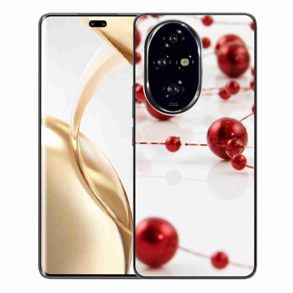 Gelový kryt mmCase na Honor 200 Pro 5G - vánoční řetěz
