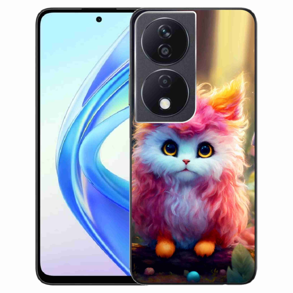 Gelový kryt mmCase na Honor X7b/Honor 90 Smart - roztomilé kotě 5