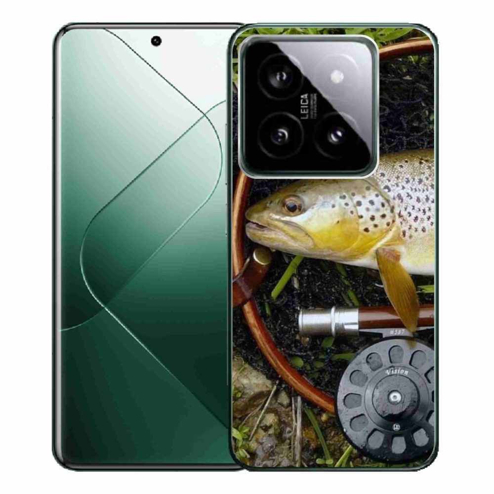 Gelový obal mmCase na Xiaomi 14 Pro - pstruh 2
