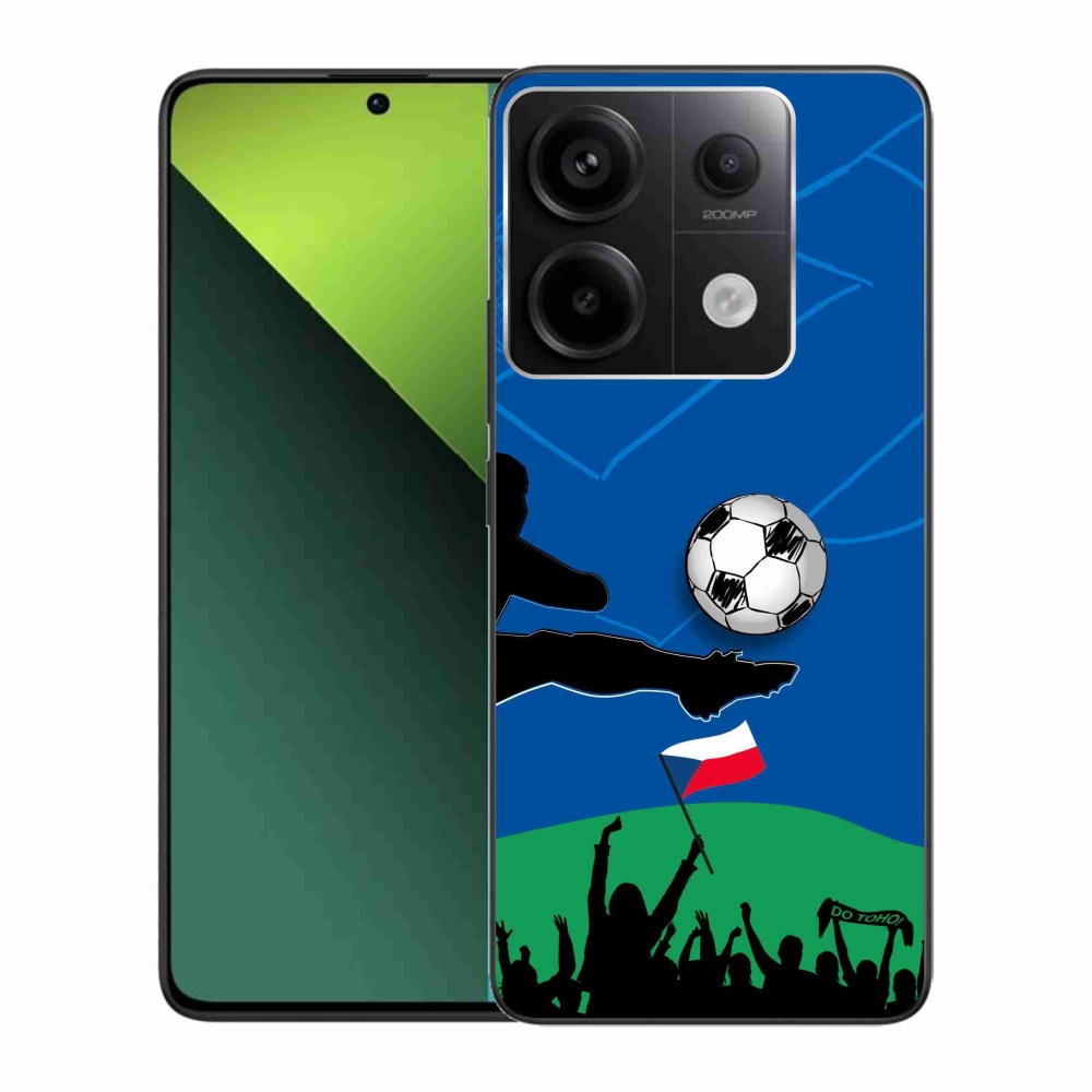 Gelový kryt mmCase na Xiaomi Redmi Note 13 Pro 5G/Poco X6 5G - fanoušci fotbalu