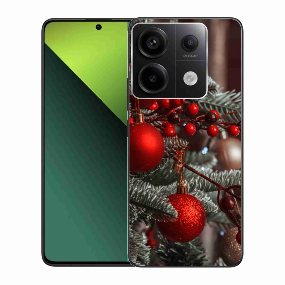 Gelový kryt mmCase na Xiaomi Redmi Note 13 Pro 5G/Poco X6 5G - vánoční ozdoby 2