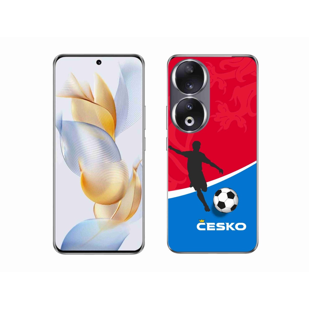 Gelový kryt mmCase na Honor 90 - fotbal Česko