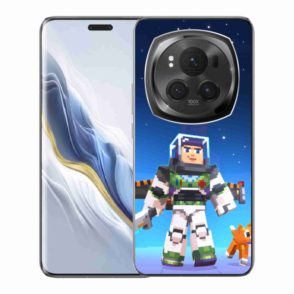 Gelový kryt mmCase na Honor Magic 6 Pro 5G - minecraft 2