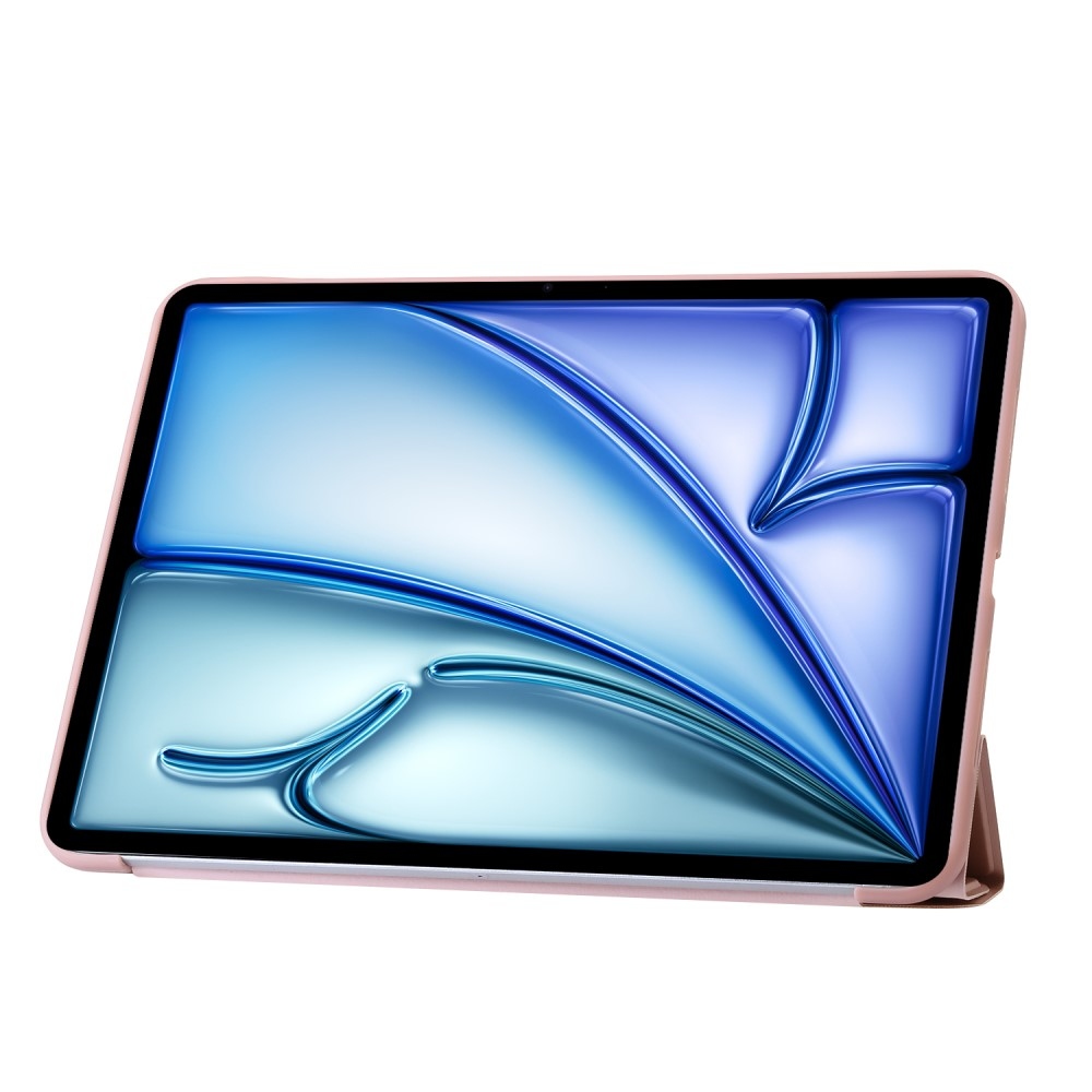 Origamis chytré polohovací pouzdro na tablet iPad Air 13 (2024)/(2025) - růžovozlaté