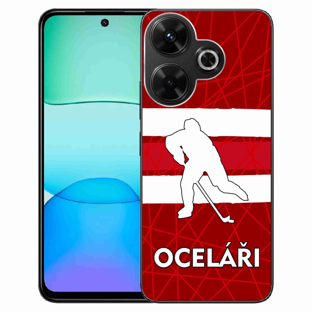 Gelový kryt mmCase na Xiaomi Redmi 13 4G/Poco M6 4G - Oceláři