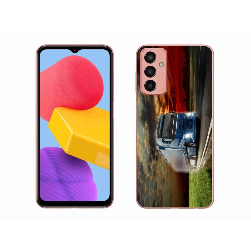 Gelový kryt mmCase na Samsung Galaxy M13 - kamion 4