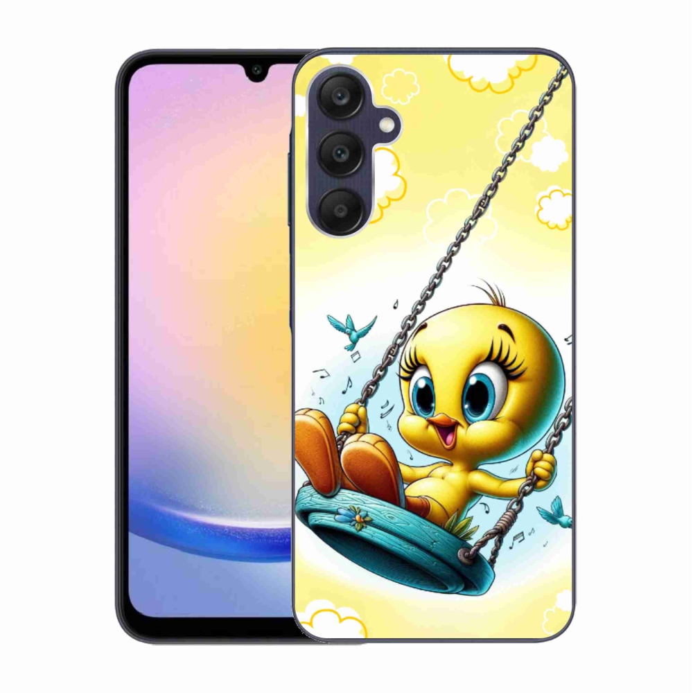 Gelový kryt mmCase na Samsung Galaxy A25 5G - tweety
