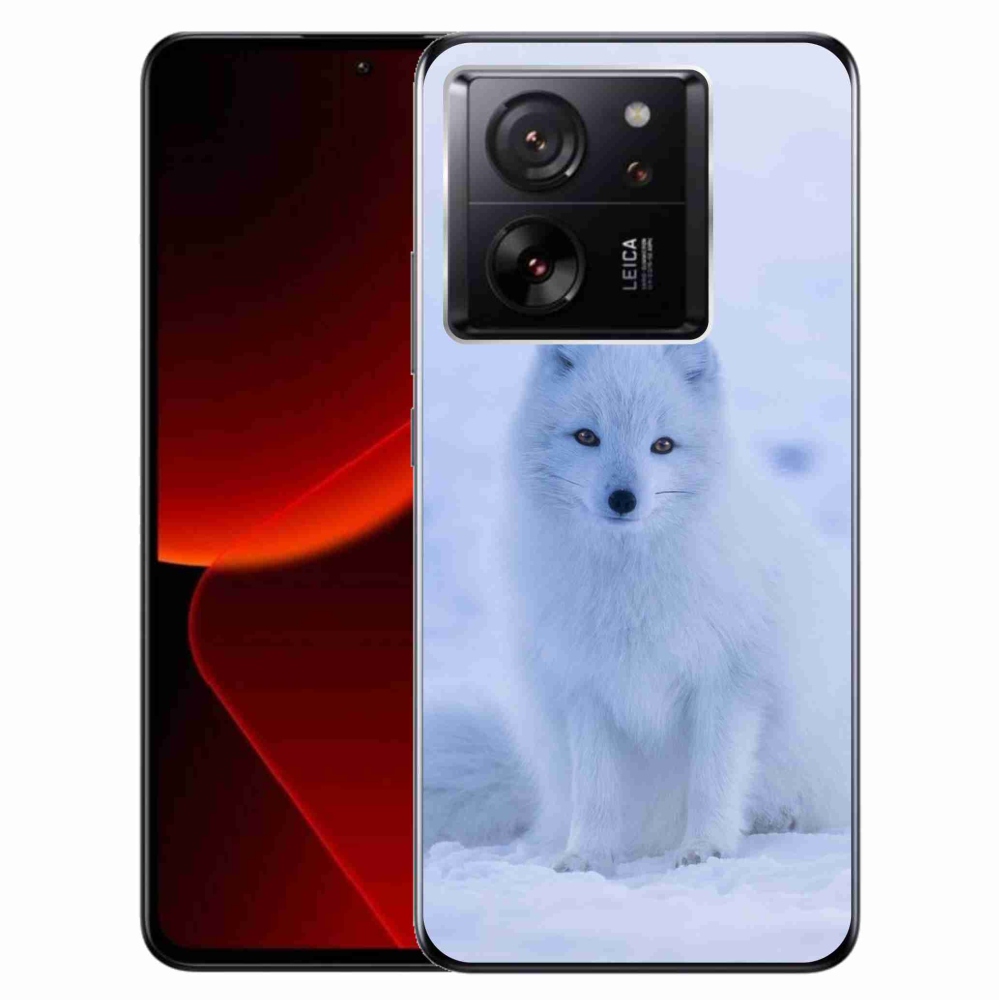 Gelový kryt mmCase na Xiaomi 13T/13T Pro - polární liška