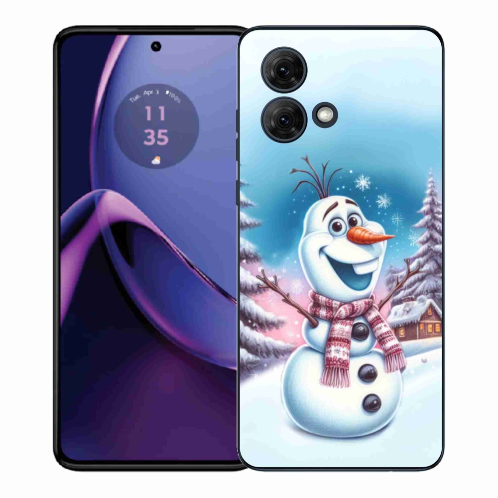Gelový kryt mmCase na Motorola Moto G84 5G - ledové království