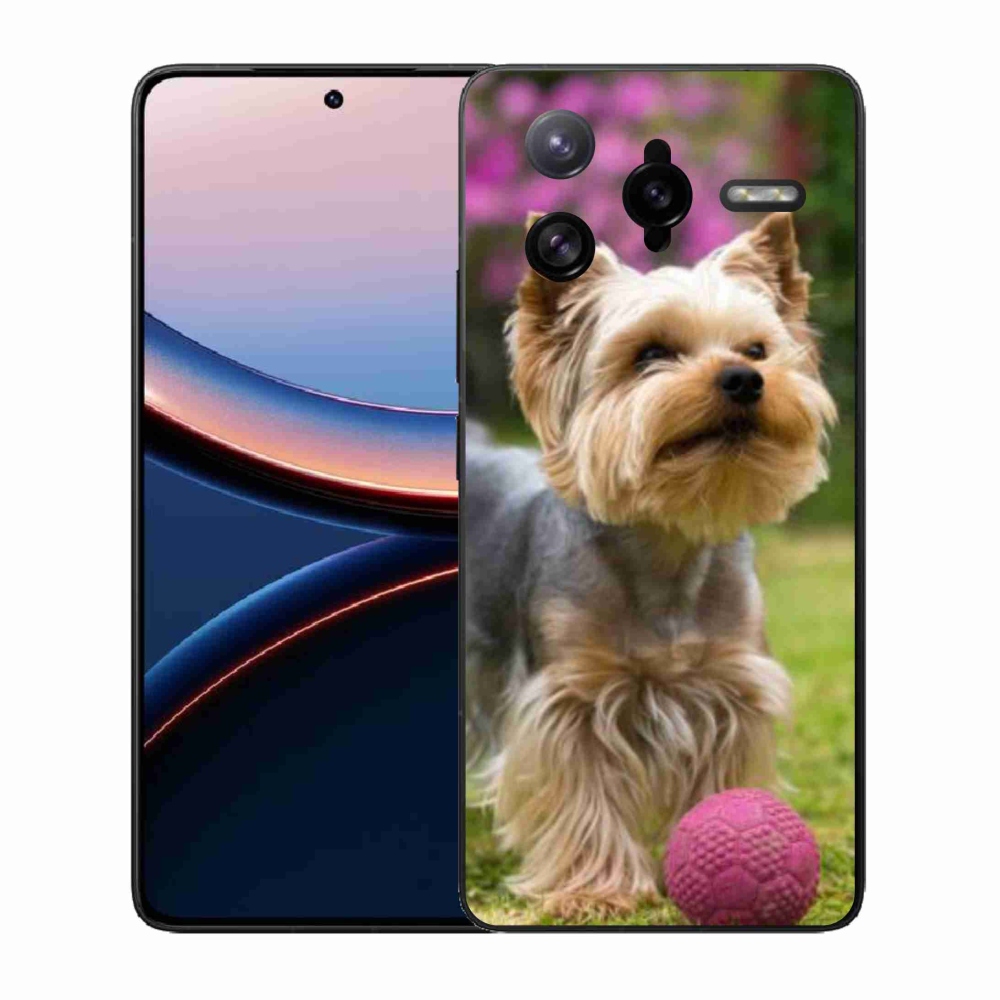 Gelový kryt mmCase na Xiaomi Poco F7 Ultra - jorkšír 4