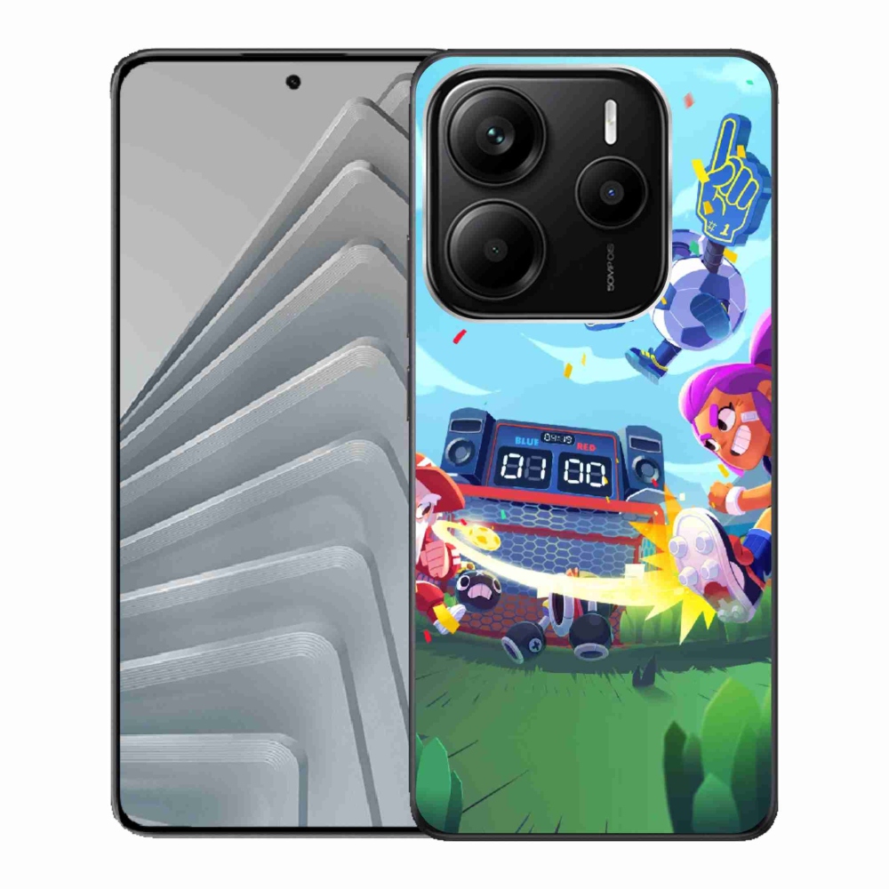 Gelový kryt mmCase na Xiaomi Redmi Note 14 5G - brawl stars 1