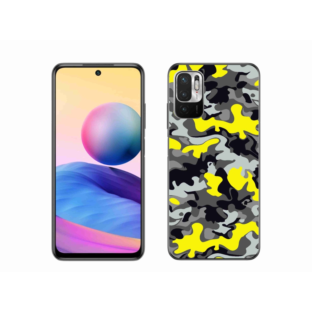 Gelový kryt mmCase na Xiaomi Poco M3 Pro/5G - maskáčový vzor 6